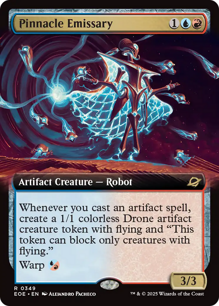 Pinnacle Emissary (Extended Art) [Edge of Eternities] | Mega City Incorporated