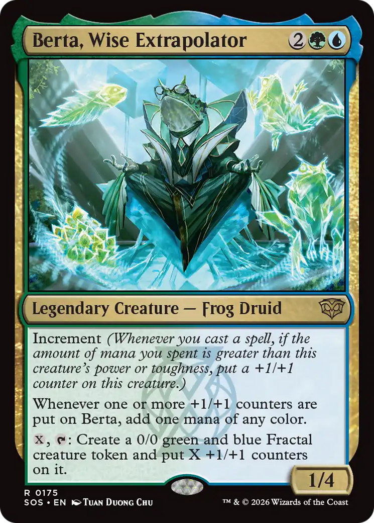 Berta, Wise Extrapolator [Secrets of Strixhaven] | Mega City Incorporated