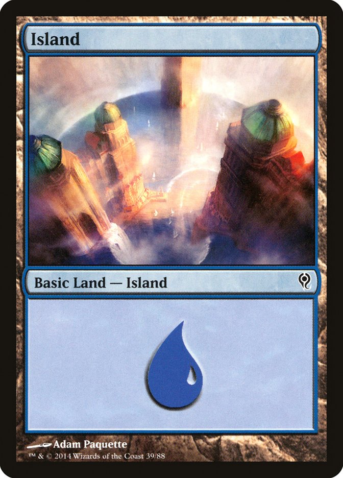 Island (39) [Duel Decks: Jace vs. Vraska] | Mega City Incorporated