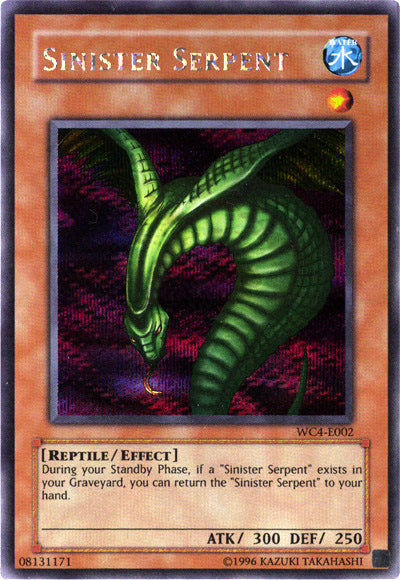 Sinister Serpent [WC4-E002] Prismatic Secret Rare | Mega City Incorporated