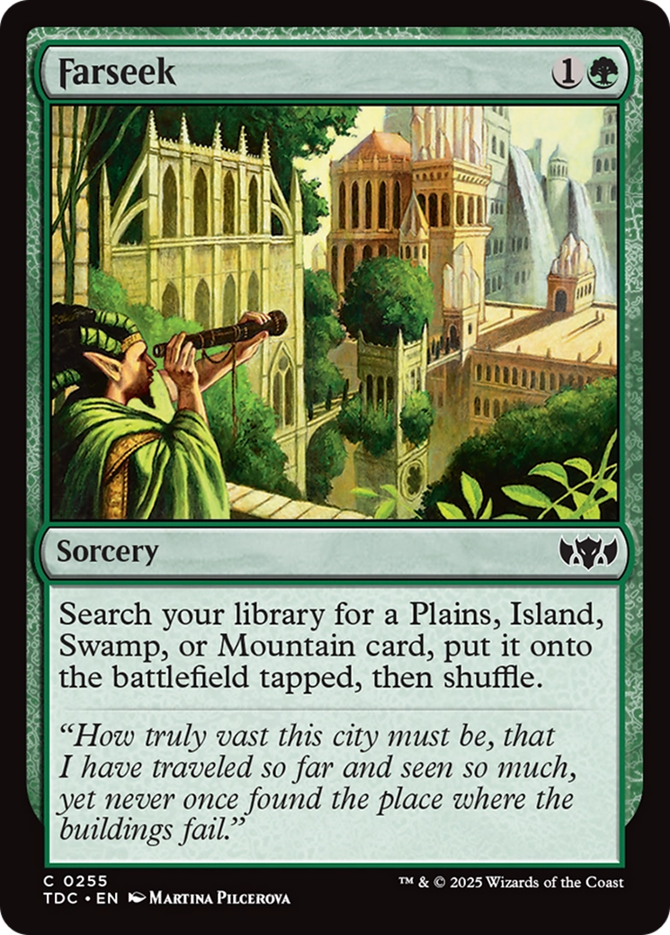 Farseek [Tarkir: Dragonstorm Commander] | Mega City Incorporated