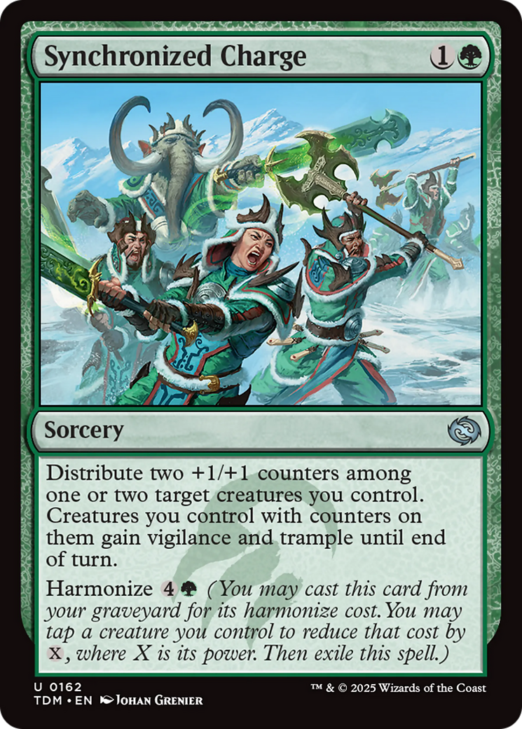 Synchronized Charge [Tarkir: Dragonstorm] | Mega City Incorporated