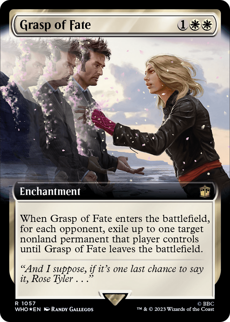 Grasp of Fate (Extended Art) (Surge Foil) [Doctor Who] | Mega City Incorporated