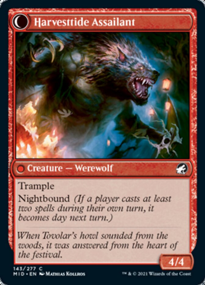 Harvesttide Infiltrator // Harvesttide Assailant [Innistrad: Midnight Hunt] | Mega City Incorporated