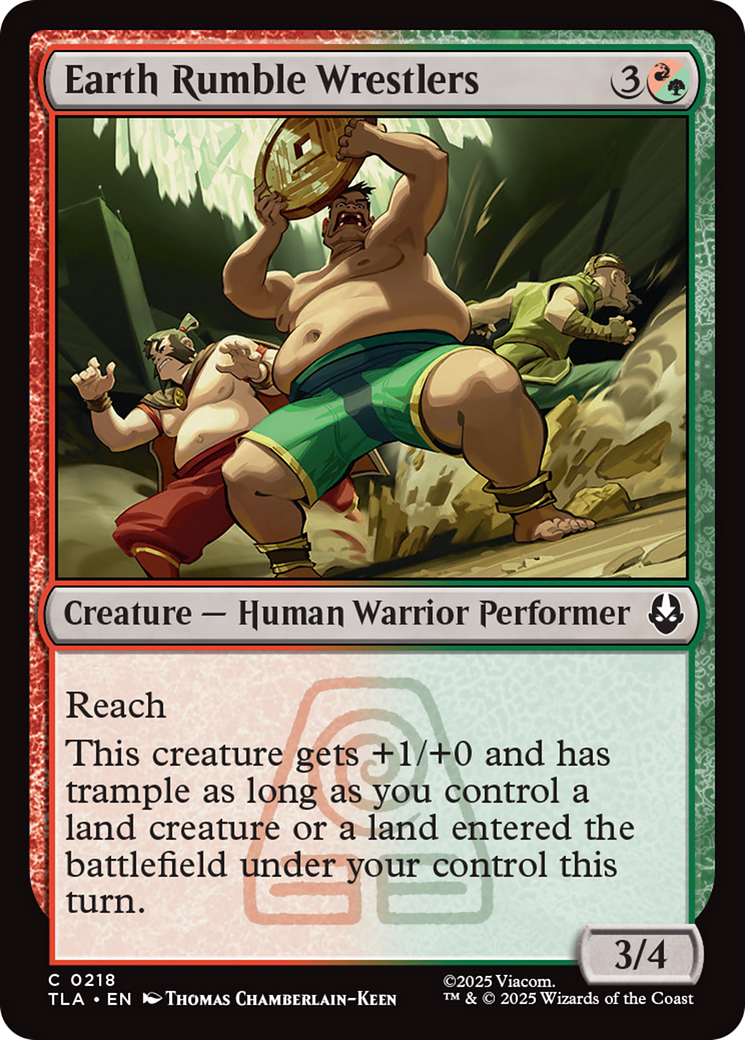 Earth Rumble Wrestlers [Avatar: The Last Airbender] | Mega City Incorporated