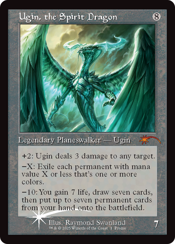 Ugin, the Spirit Dragon (Retro Frame) [Secret Lair Drop Series] | Mega City Incorporated