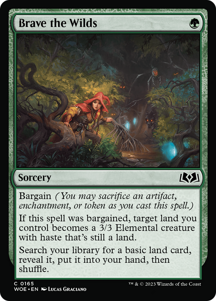 Brave the Wilds [Wilds of Eldraine] | Mega City Incorporated