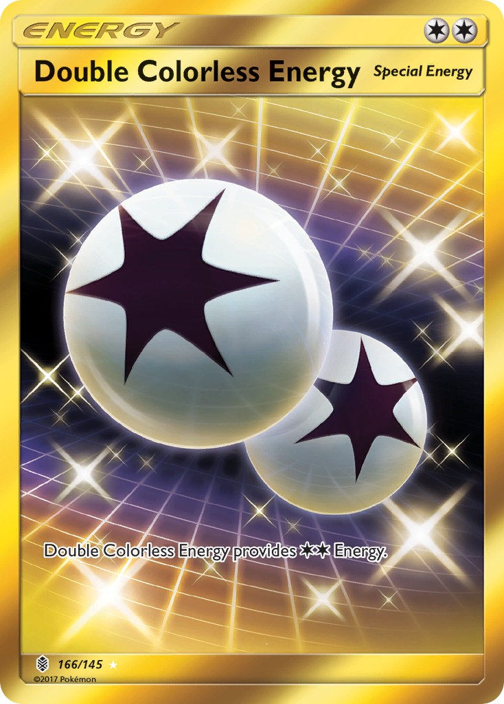 Double Colorless Energy (166/145) [Sun & Moon: Guardians Rising] | Mega City Incorporated