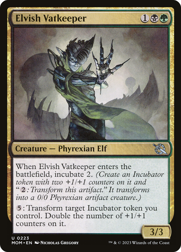Elvish Vatkeeper [March of the Machine] | Mega City Incorporated