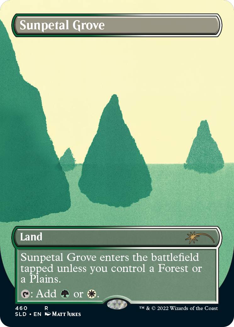 Sunpetal Grove (Borderless) [Secret Lair Drop Series] | Mega City Incorporated
