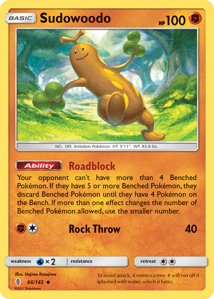 Sudowoodo (66/145) [Sun & Moon: Guardians Rising] | Mega City Incorporated