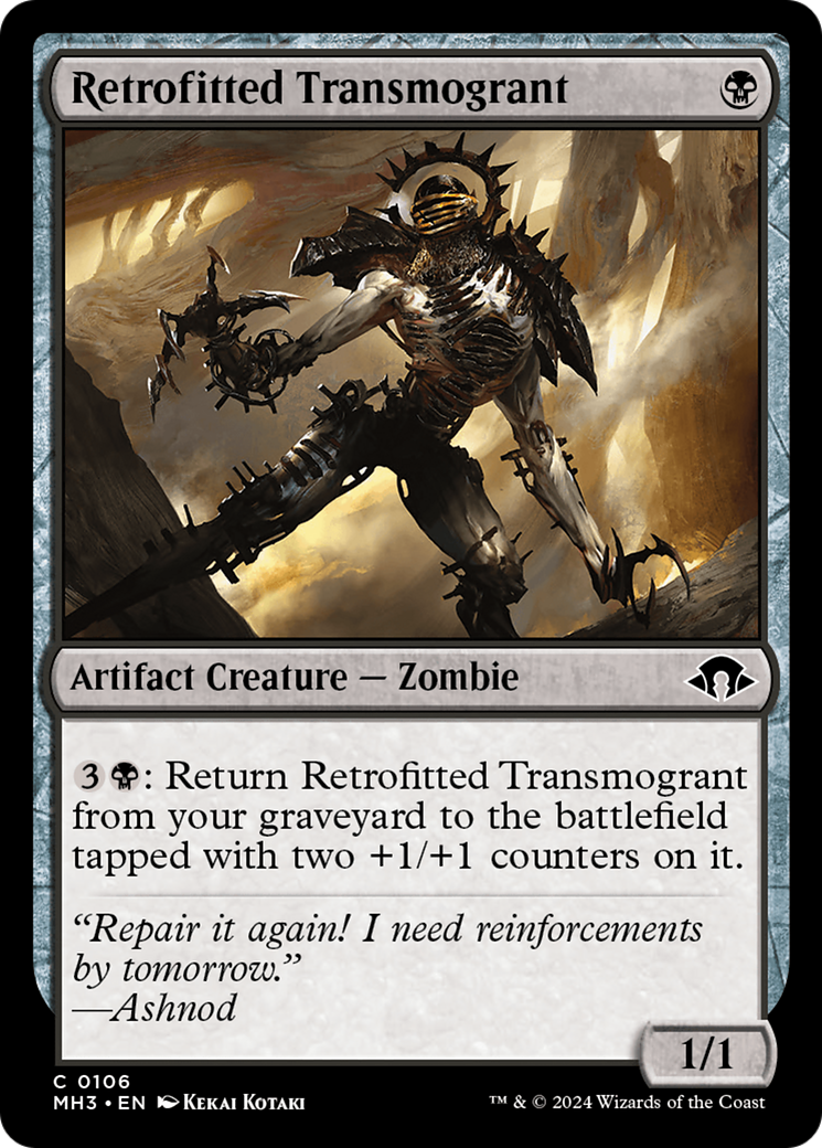 Retrofitted Transmogrant [Modern Horizons 3] | Mega City Incorporated