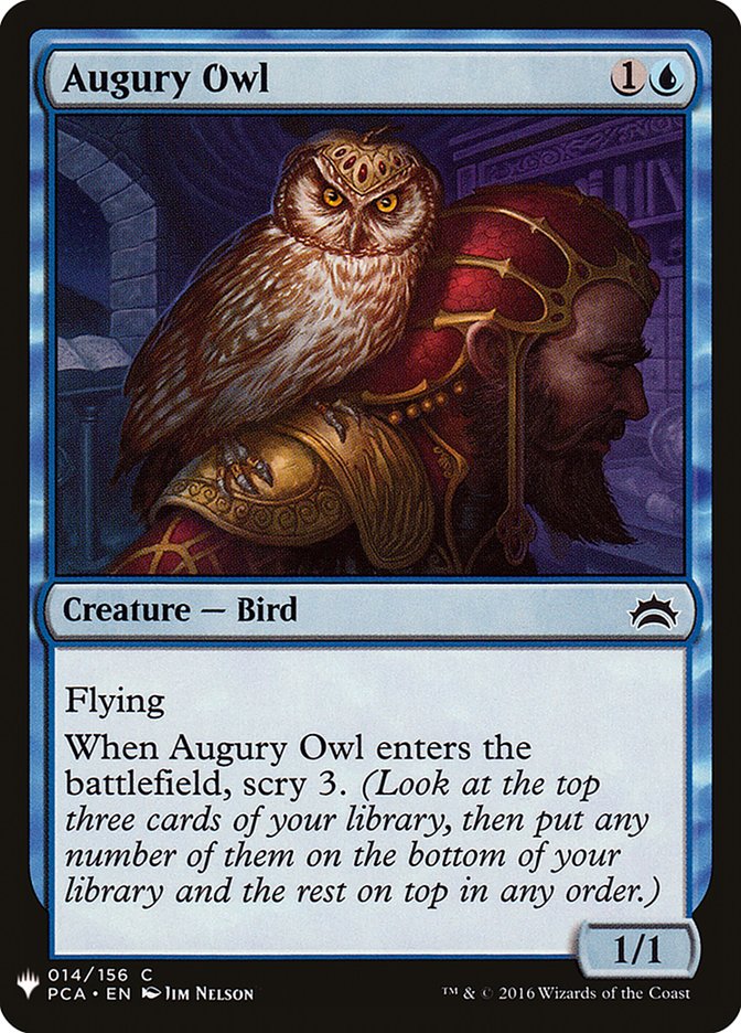 Augury Owl [Mystery Booster] | Mega City Incorporated