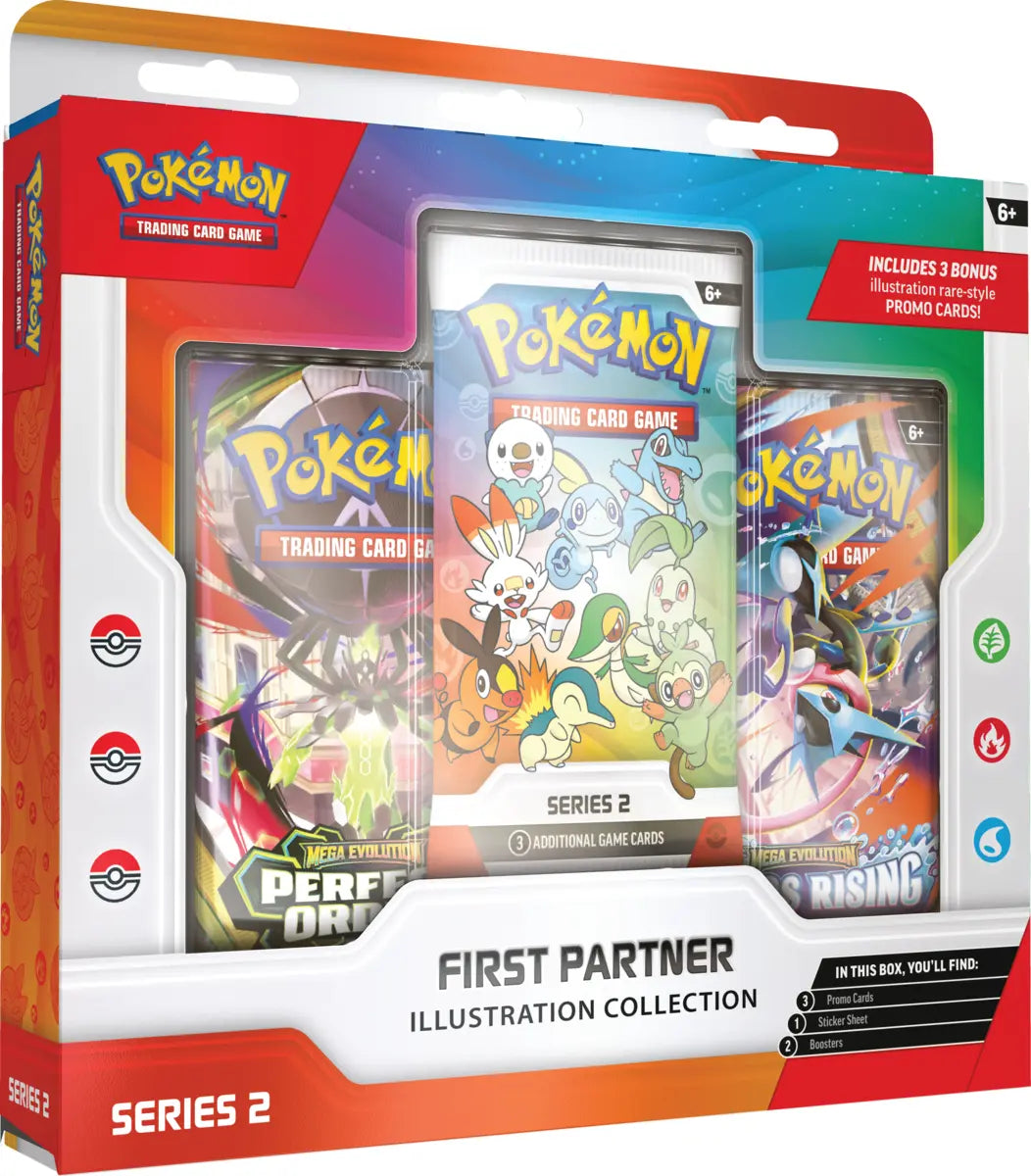 Pokemon First Partner Illustration Collection Series 2 | Mega City Incorporated