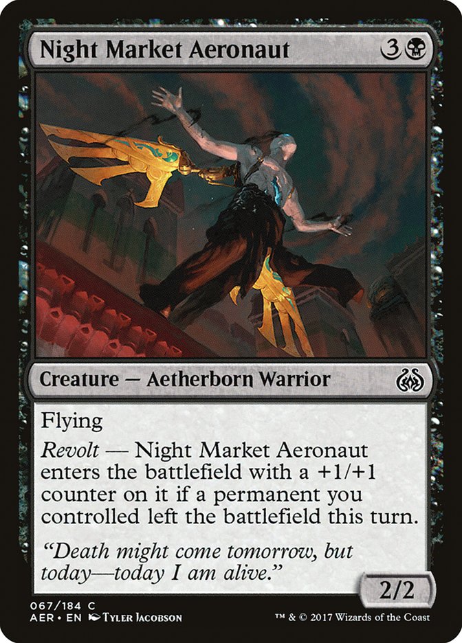 Night Market Aeronaut [Aether Revolt] | Mega City Incorporated