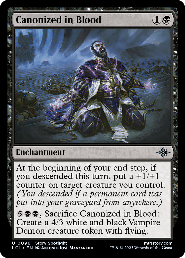 Canonized in Blood [The Lost Caverns of Ixalan] | Mega City Incorporated