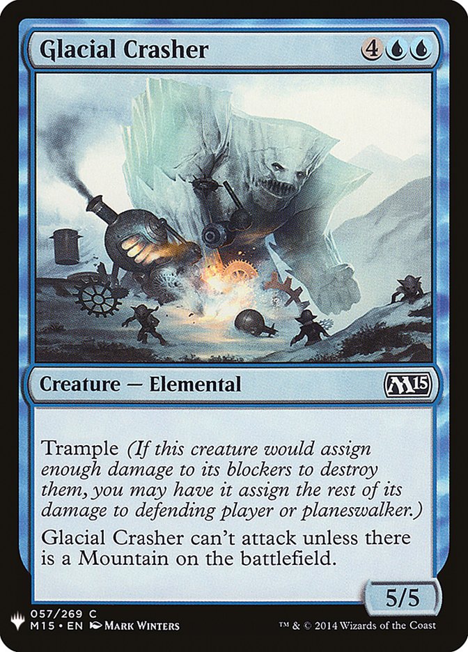 Glacial Crasher [Mystery Booster] | Mega City Incorporated