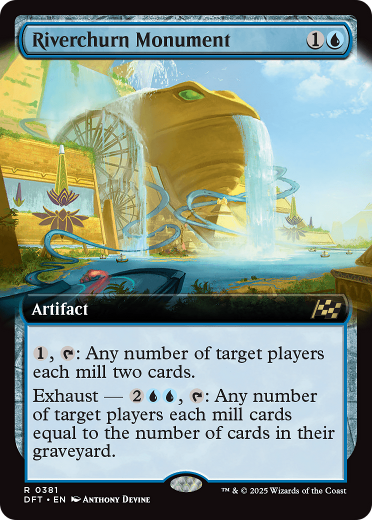 Riverchurn Monument (Extended Art) [Aetherdrift] | Mega City Incorporated