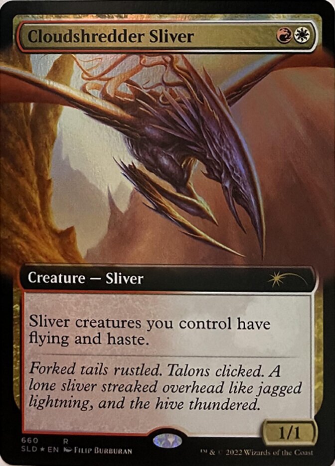 Cloudshredder Sliver (Extended Art) [Secret Lair Drop Promos] | Mega City Incorporated