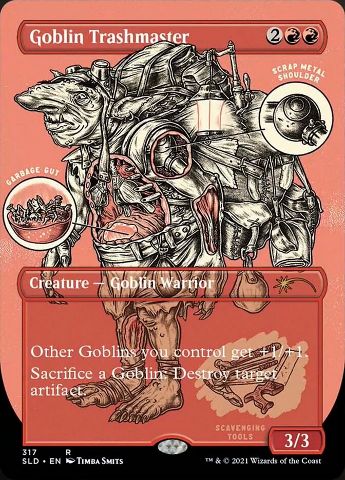 Goblin Trashmaster (Borderless Foil Etched) [Secret Lair Drop Series] | Mega City Incorporated