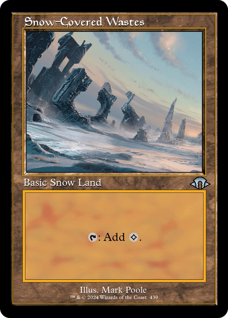 Snow-Covered Wastes (Retro) [Modern Horizons 3] | Mega City Incorporated