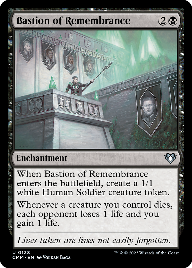 Bastion of Remembrance [Commander Masters] | Mega City Incorporated