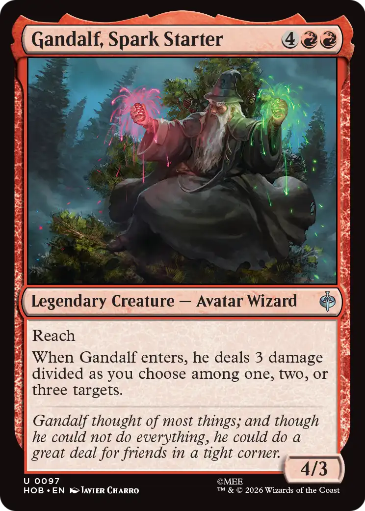 Gandalf, Spark Starter [The Hobbit] | Mega City Incorporated