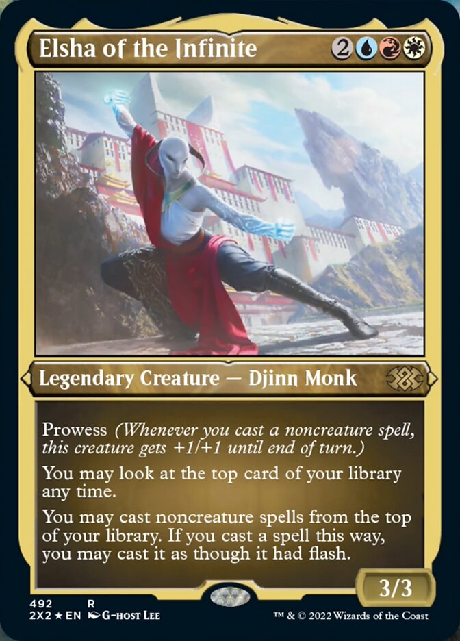 Elsha of the Infinite (Foil Etched) [Double Masters 2022] | Mega City Incorporated