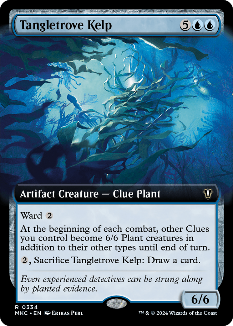 Tangletrove Kelp (Extended Art) [Murders at Karlov Manor Commander] | Mega City Incorporated