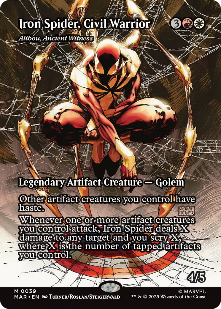 Iron Spider, Civil Warrior - Alibou, Ancient Witness [Marvel Universe: Eternal-Legal] | Mega City Incorporated