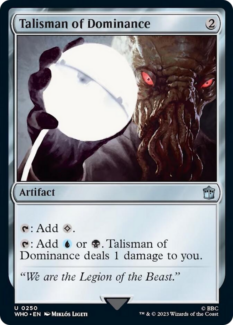 Talisman of Dominance [Doctor Who] | Mega City Incorporated