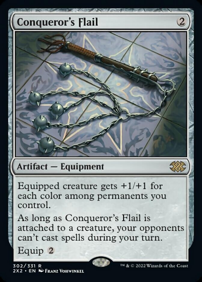 Conqueror's Flail [Double Masters 2022] | Mega City Incorporated