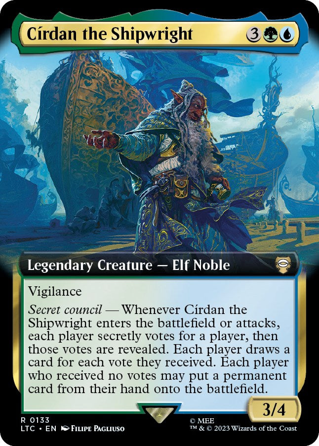 Cirdan the Shipwright (Extended Art) [The Lord of the Rings: Tales of Middle-Earth Commander] | Mega City Incorporated