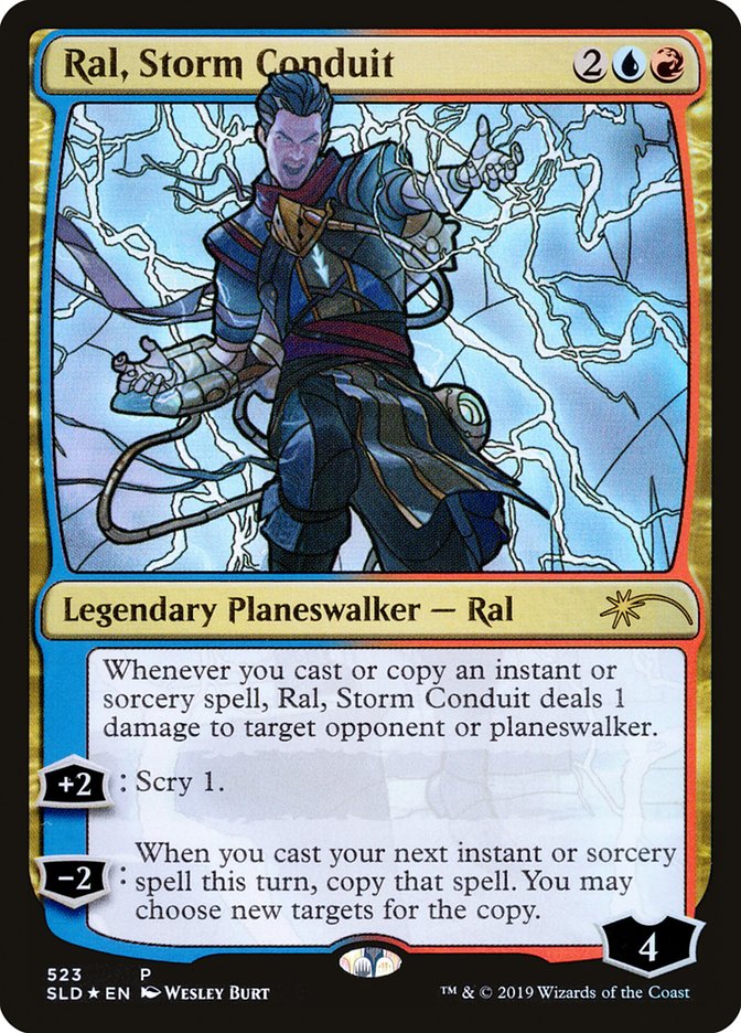 Ral, Storm Conduit (Stained Glass) [Secret Lair Drop Promos] | Mega City Incorporated