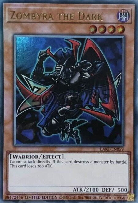 Zombyra the Dark [LART-EN059] Ultra Rare | Mega City Incorporated
