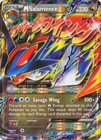 M Salamence EX (XY171) (Jumbo Card) [XY: Black Star Promos] | Mega City Incorporated