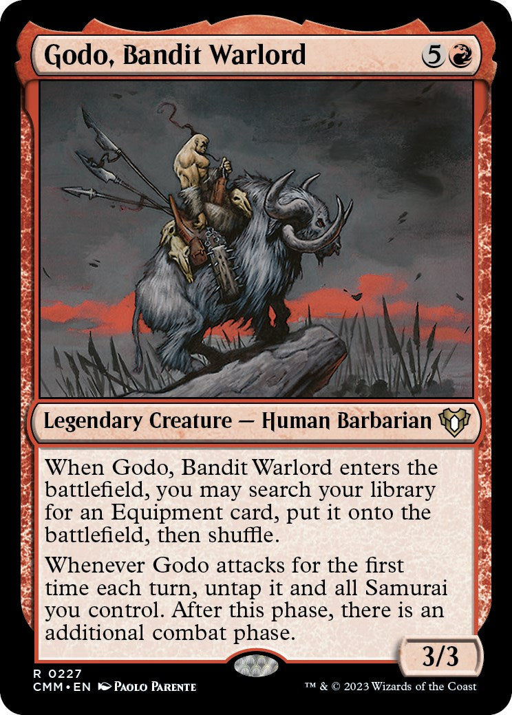 Godo, Bandit Warlord [Commander Masters] | Mega City Incorporated