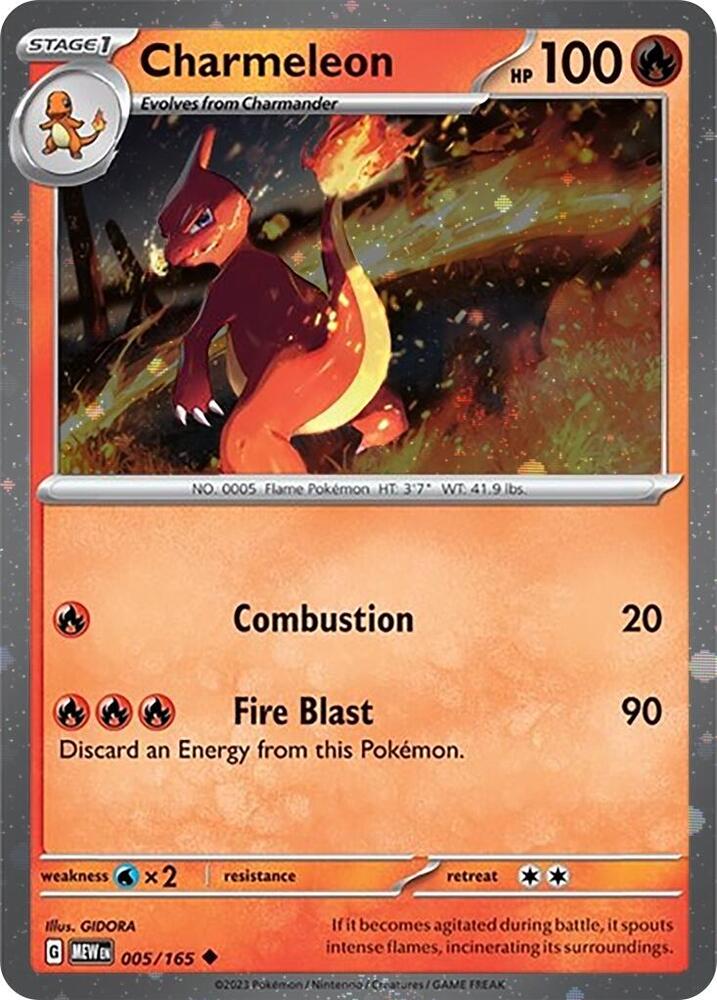 Charmeleon (005) (Cosmos Holo) [Scarlet & Violet: Black Star Promos] | Mega City Incorporated