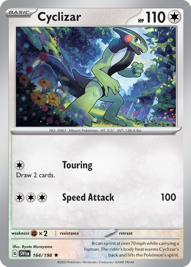 Cyclizar (164/198) (Theme Deck Exclusive) [Scarlet & Violet: Base Set] | Mega City Incorporated