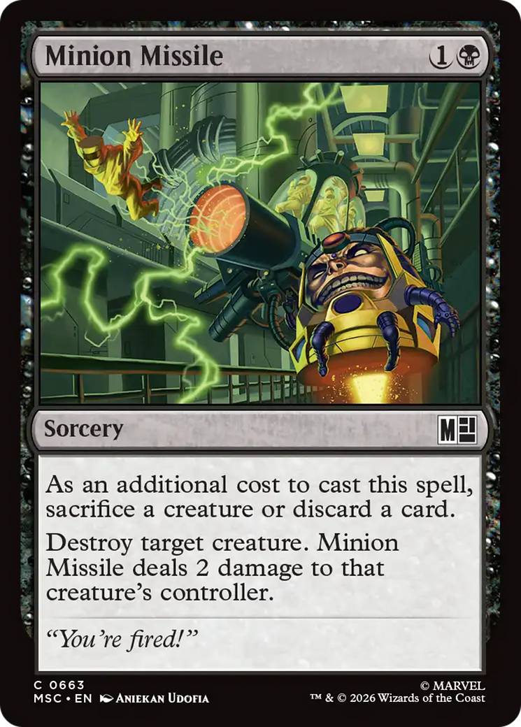 Minion Missile [Marvel Super Heroes Commander] | Mega City Incorporated