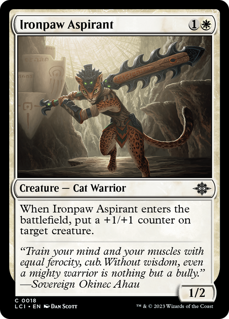 Ironpaw Aspirant [The Lost Caverns of Ixalan] | Mega City Incorporated