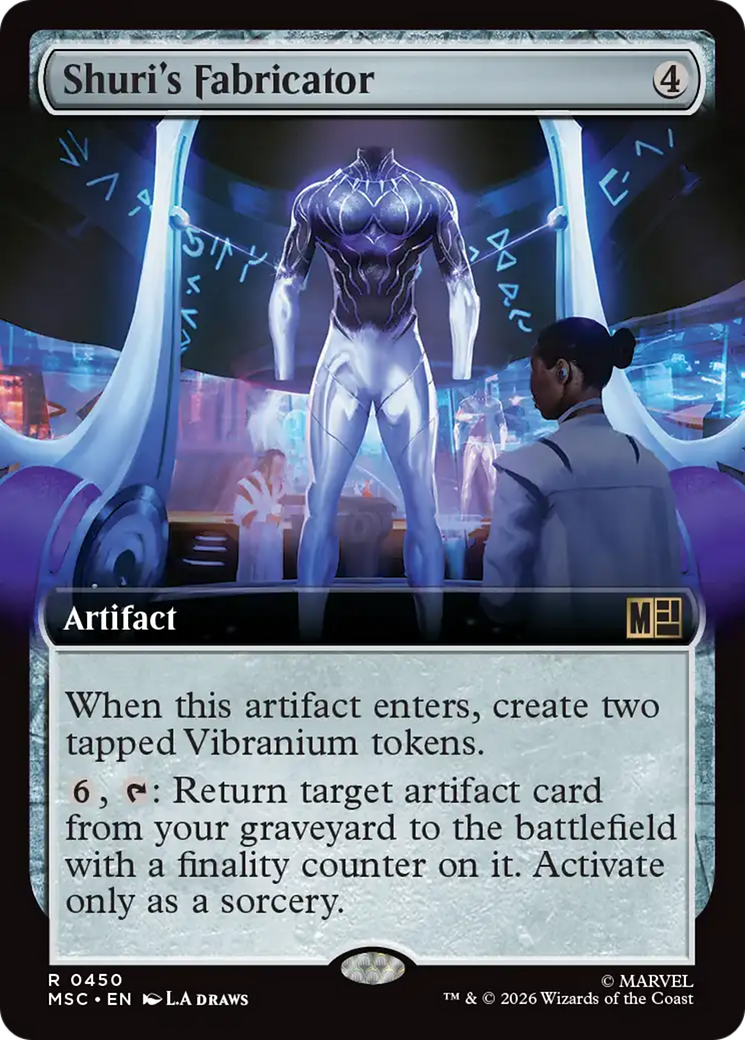 Shuri's Fabricator (Extended Art) [Marvel Super Heroes Commander] | Mega City Incorporated