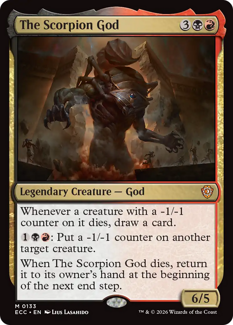 The Scorpion God [Lorwyn Eclipsed Commander] | Mega City Incorporated