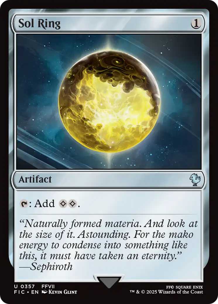 Sol Ring (0357) [FINAL FANTASY Commander] | Mega City Incorporated