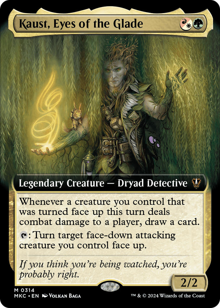 Kaust, Eyes of the Glade (Extended Art) [Murders at Karlov Manor Commander] | Mega City Incorporated
