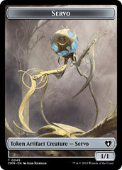 Servo // Ogre Double-Sided Token [Commander Masters Tokens] | Mega City Incorporated