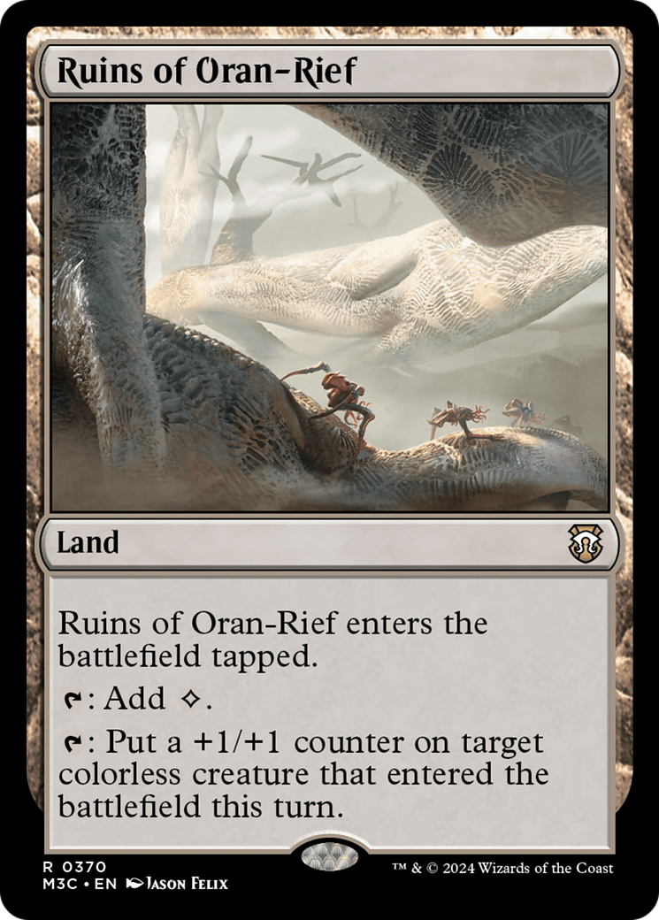 Ruins of Oran-Rief (Ripple Foil) [Modern Horizons 3 Commander] | Mega City Incorporated