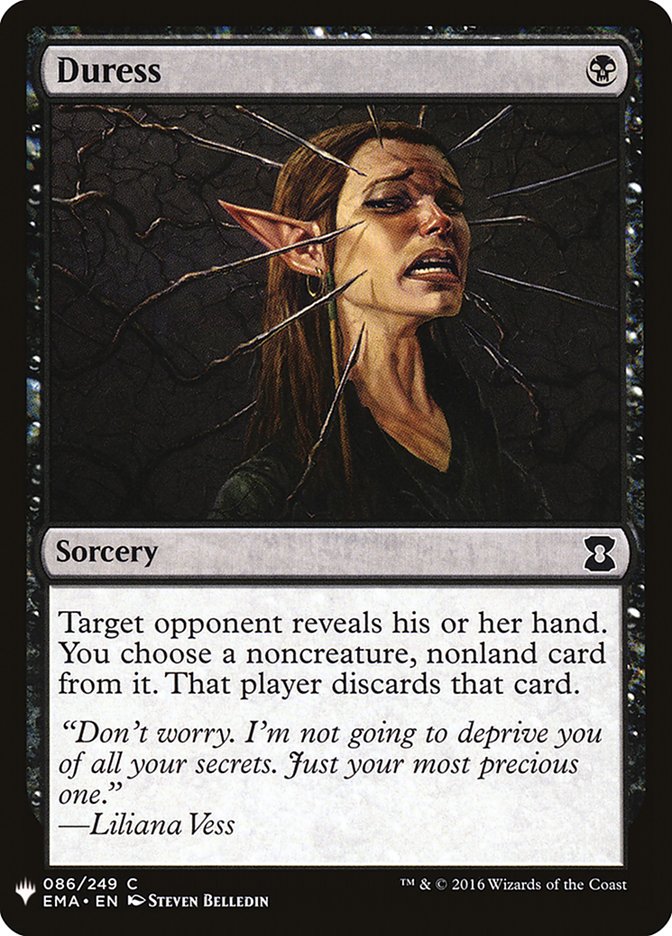 Duress [Mystery Booster] | Mega City Incorporated