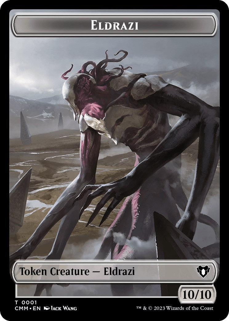 Eldrazi // Cat (0030) Double-Sided Token [Commander Masters Tokens] | Mega City Incorporated