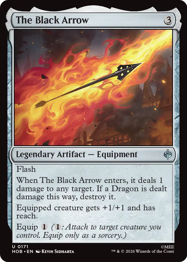 The Black Arrow [The Hobbit] | Mega City Incorporated